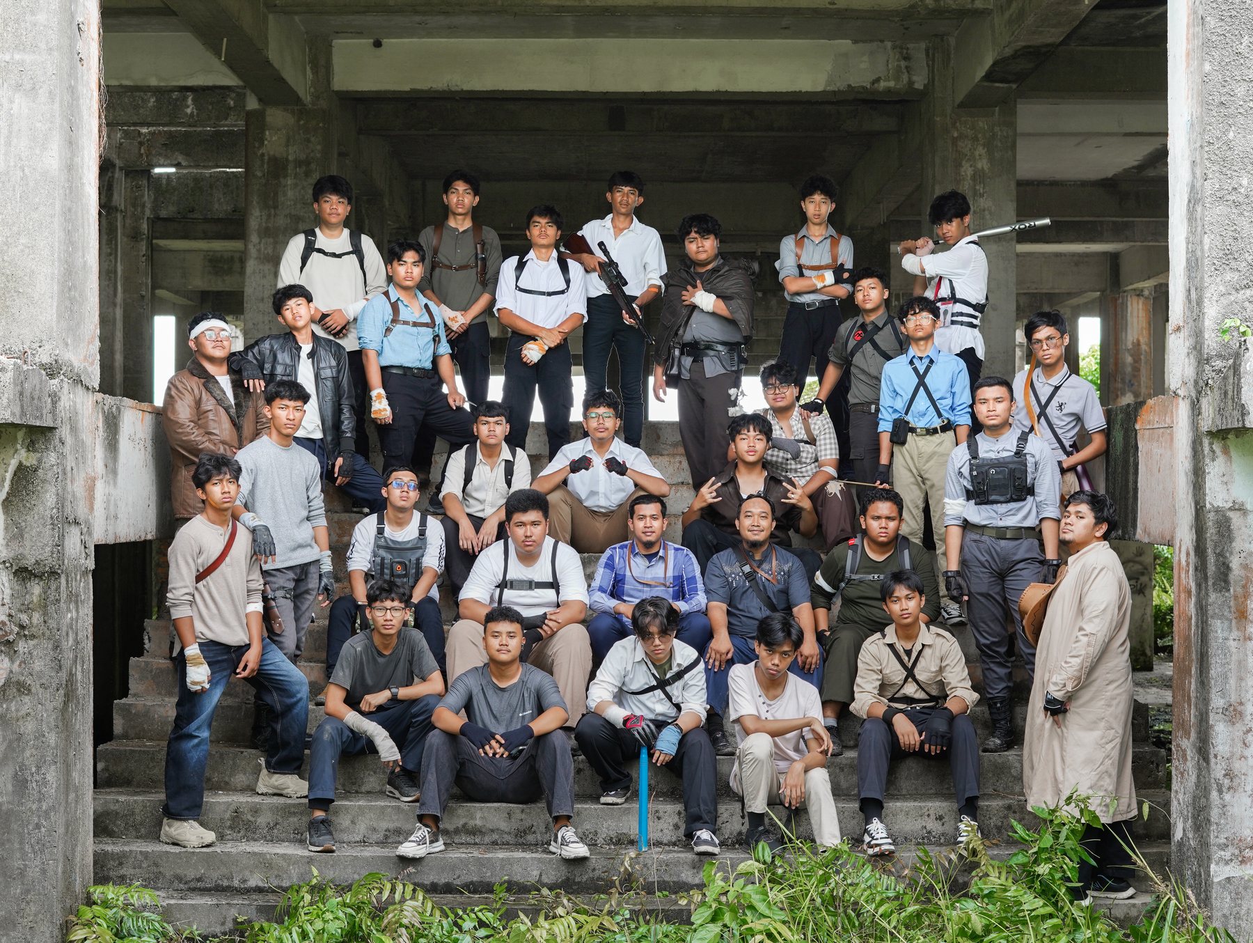 Foto buku tahunan sekolah
