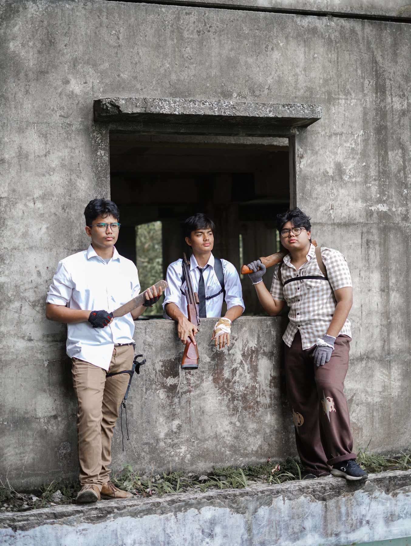 Foto buku tahunan sekolah
